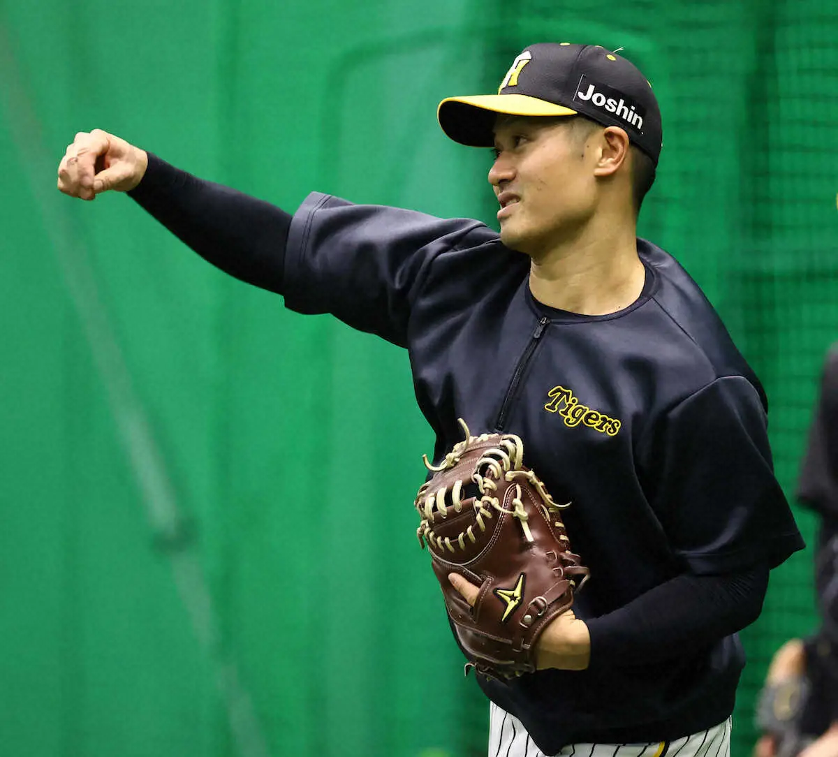 【画像・写真】阪神・坂本、9年目初の開幕マスク　岡田監督が明言！念願の大役も冷静「うれしいですが準備は一緒」