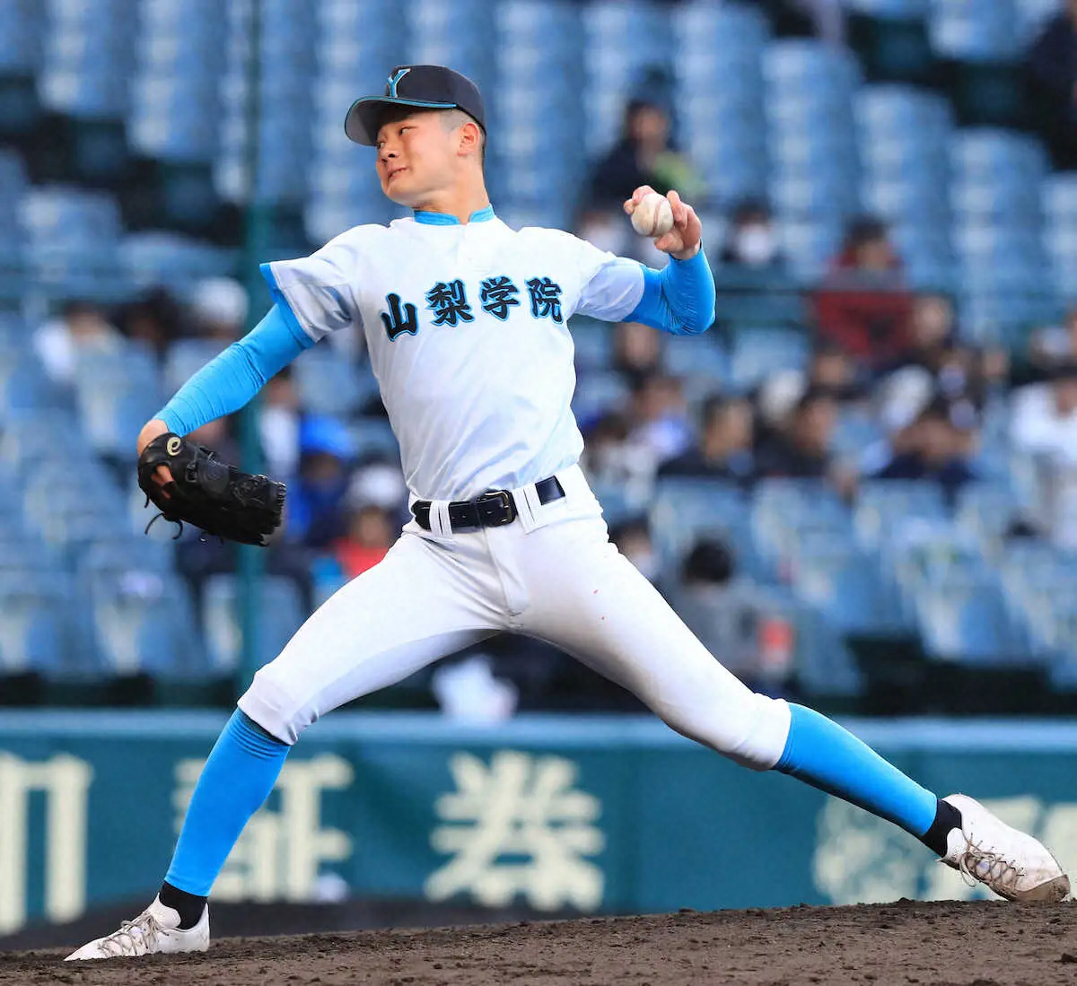 【画像・写真】【センバツ】山梨学院の先発は左腕・津島悠翔　史上4校目の連覇へ4強入り目指す