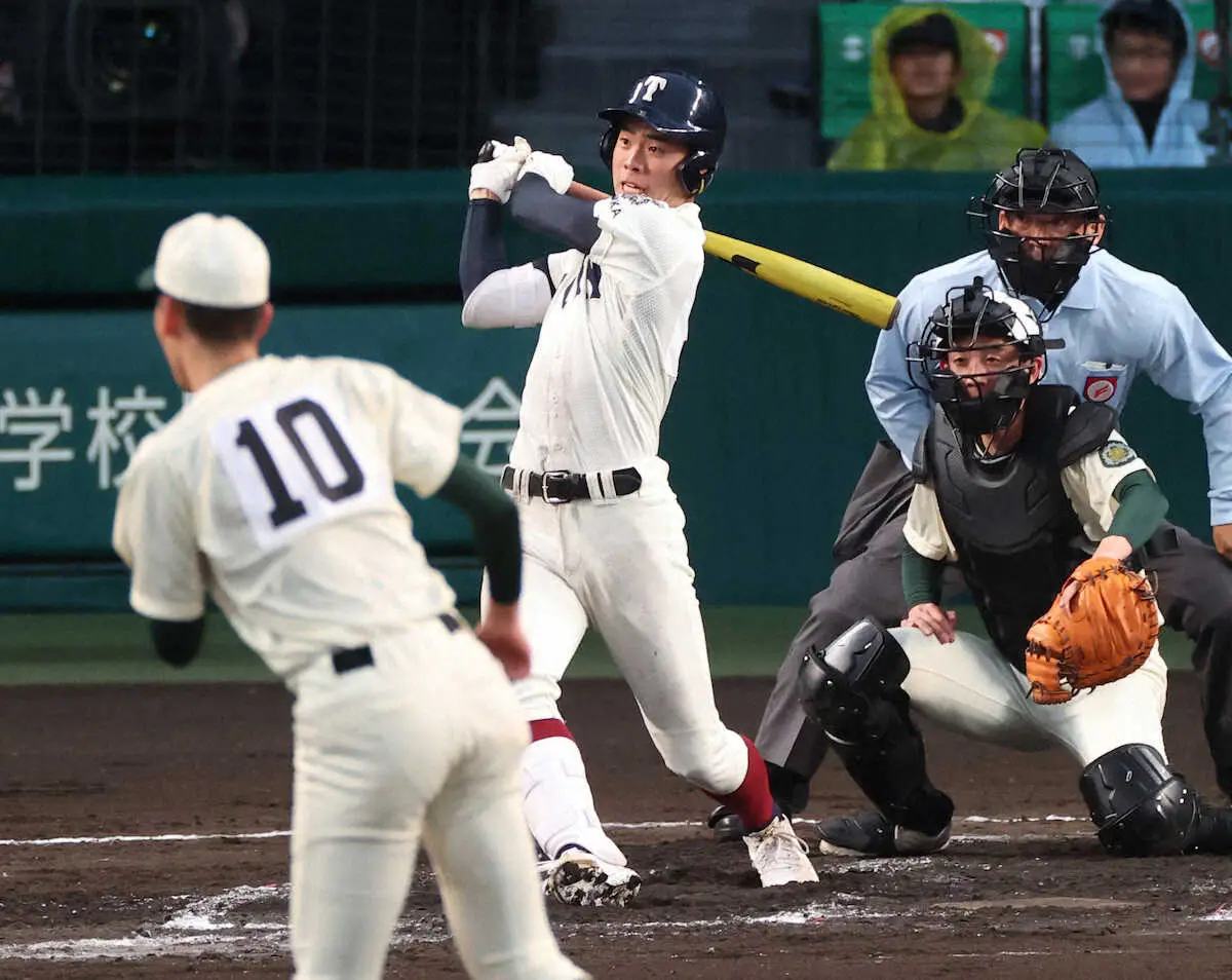 【画像・写真】【センバツ】大阪桐蔭　報徳・今朝丸に脱帽　昨年春秋対戦も「球威レベルアップしていて対応できなかった」