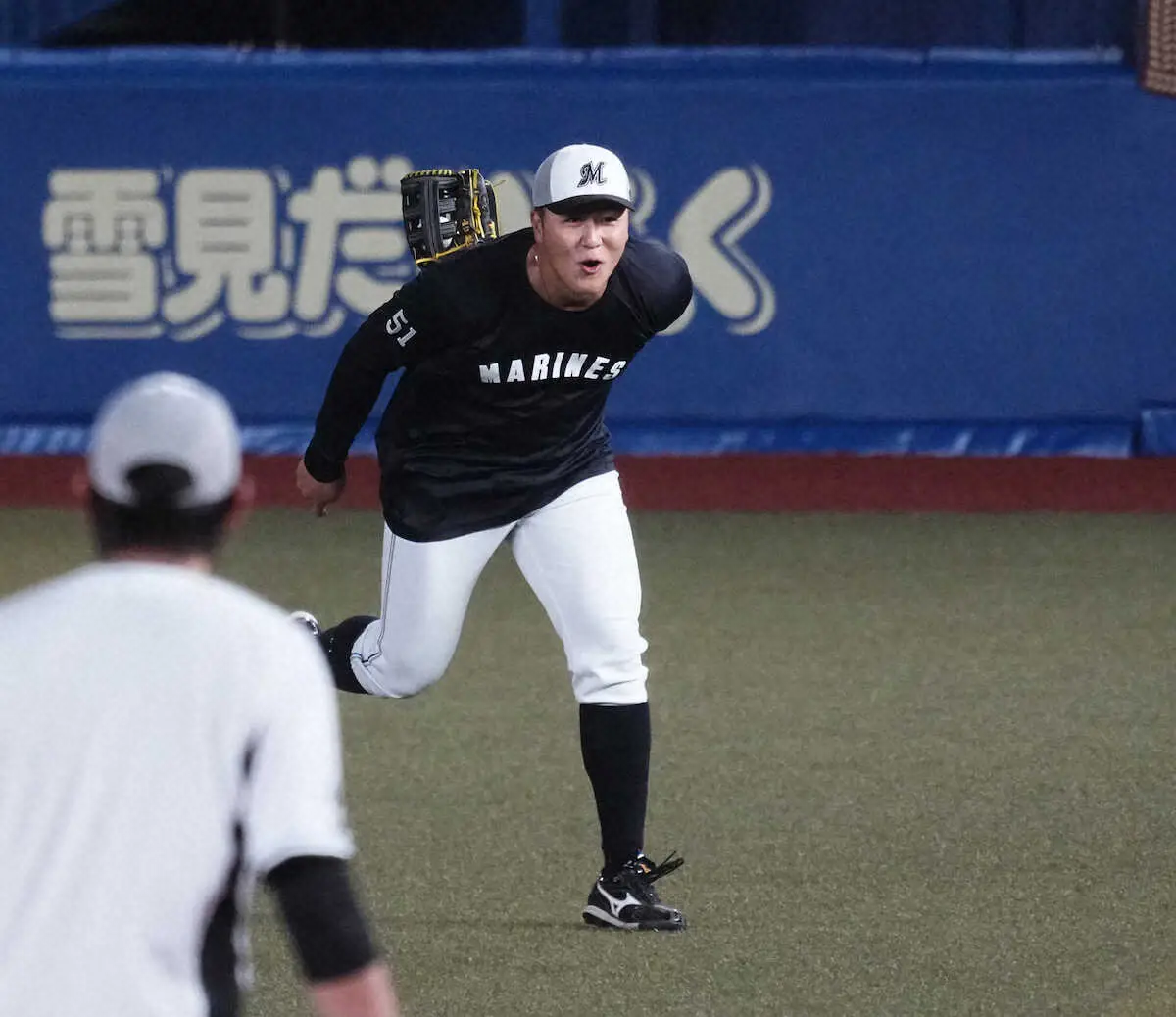 【画像・写真】ロッテ・山口　自身初の本拠開幕戦「声援を力に変えて頑張りたい」