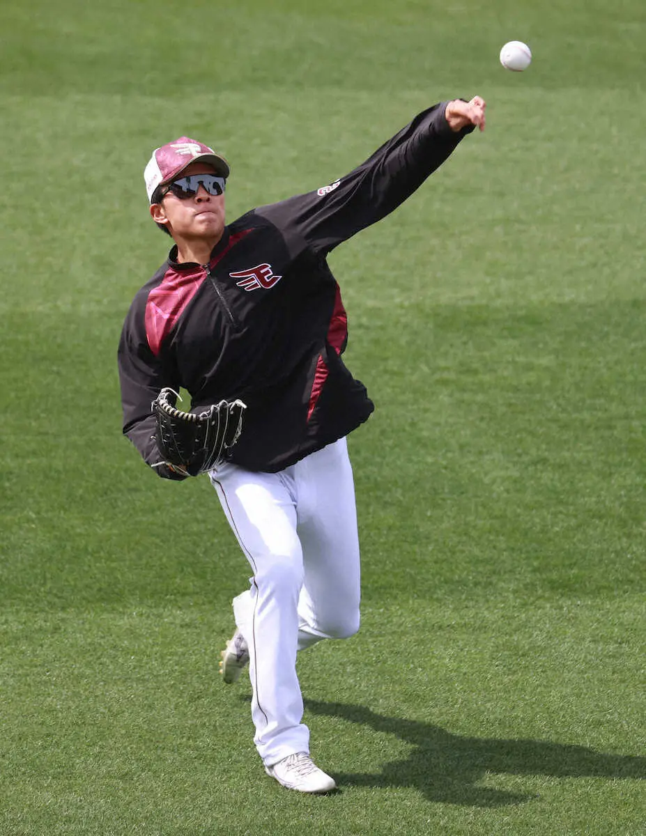 【画像・写真】楽天・早川　初の開幕投手で同学年・今井との投げ合いへ「しっかり投げ勝ちたい」