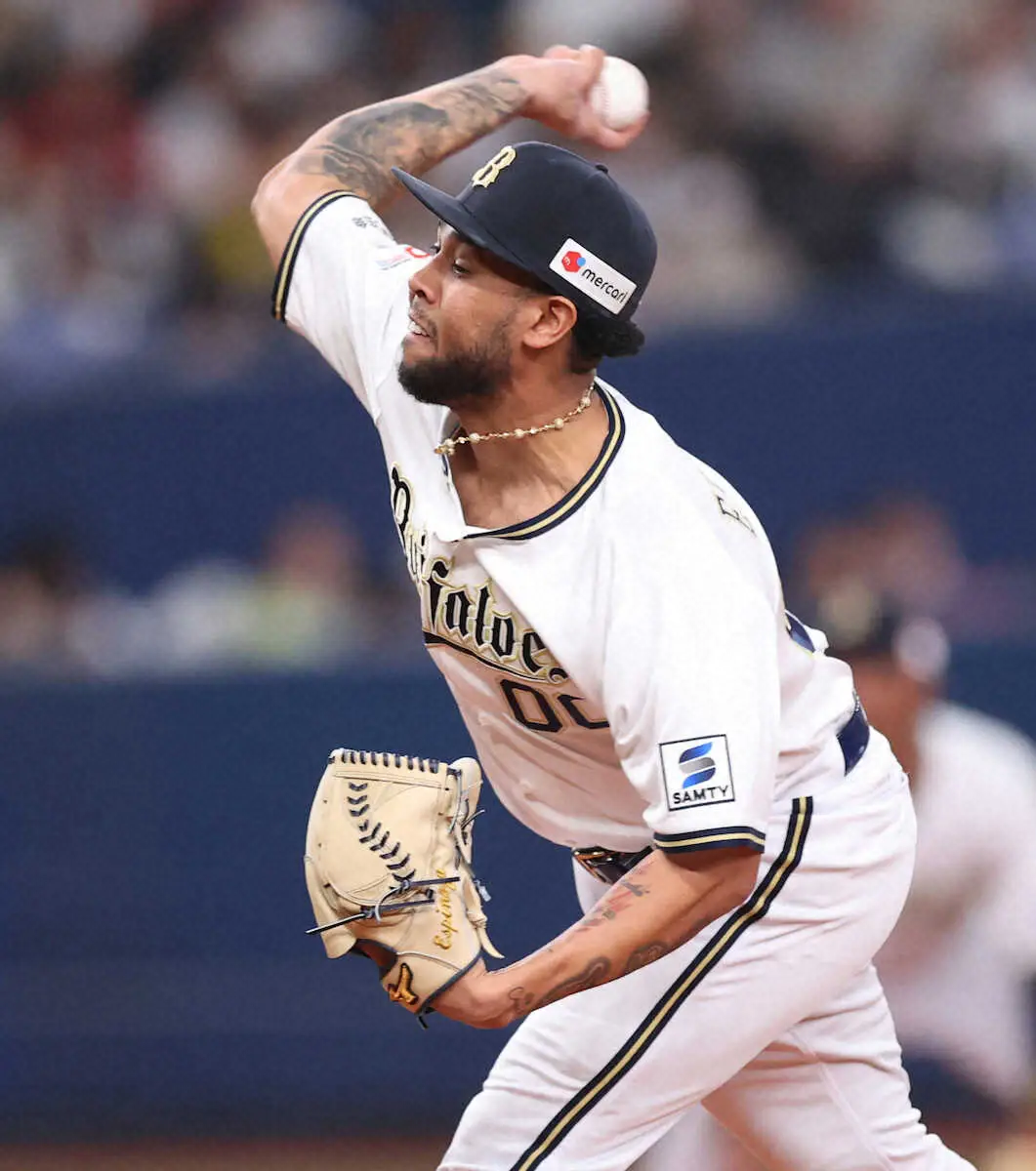 【画像・写真】オリックス、開幕2戦目先発は新助っ人・エスピノーザ　来日初登板に「待ちきれない」
