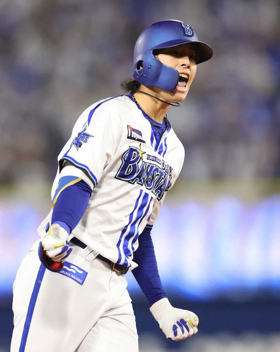 【画像・写真】「2024年1号」はDeNAルーキー度会！　衝撃の3ラン　プロ野球セ・パ両リーグ開幕