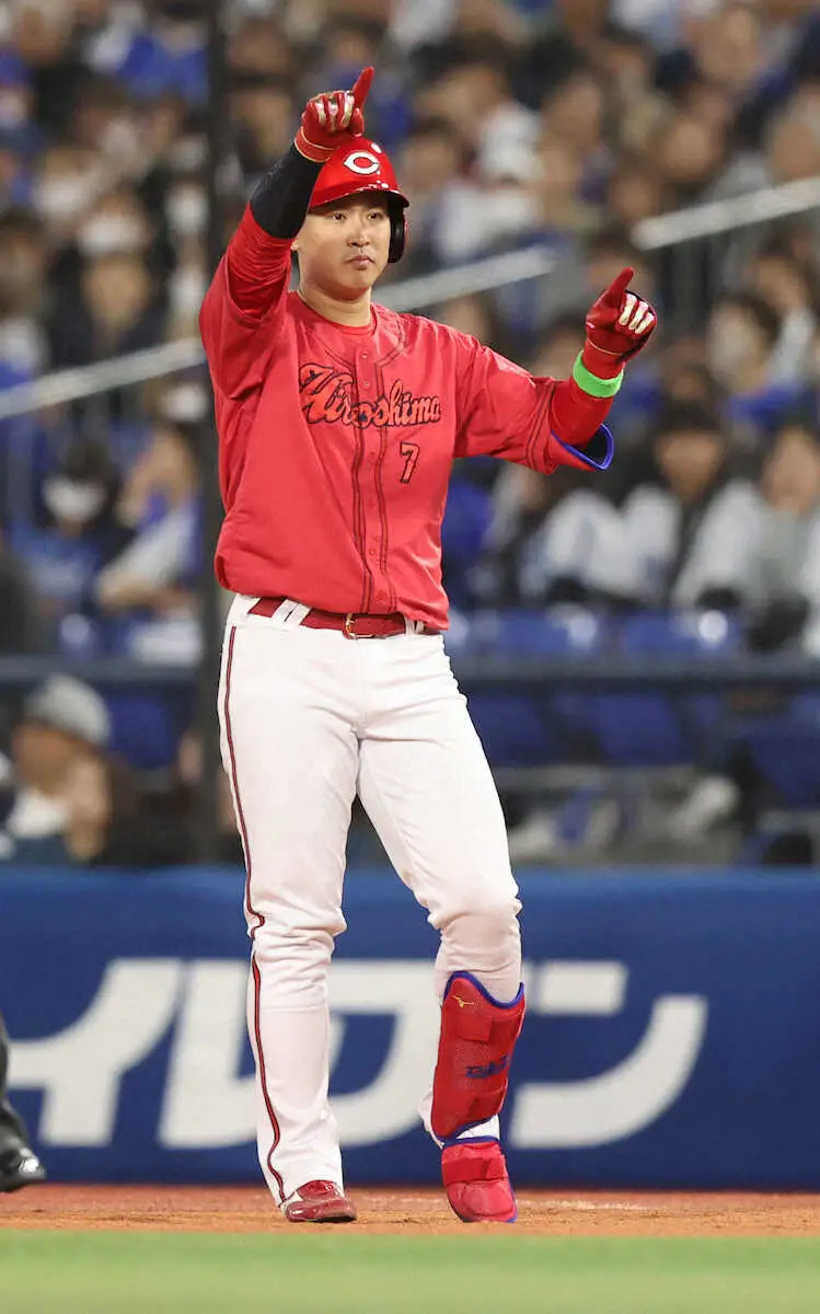 【画像・写真】広島は昨季レギュラーシーズン6戦で4勝を献上したDeNA・東に10安打を浴びせ3点奪うも惜敗