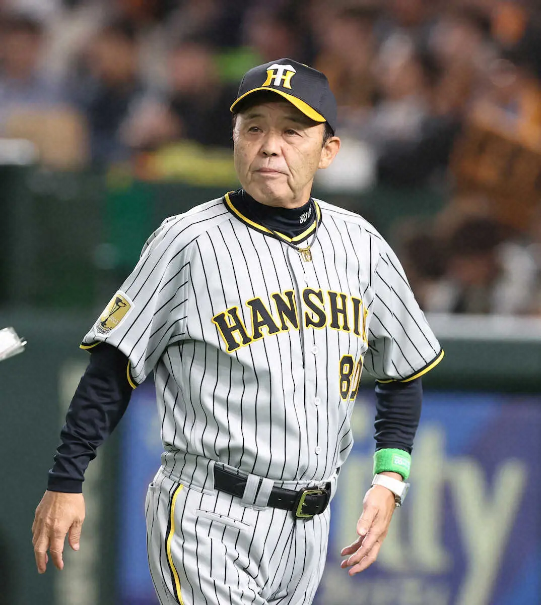 【画像・写真】黒星発進の阪神・岡田監督は「大山はちょっとなあ。明日の状態を見ないと分からへん」と4番交代も示唆