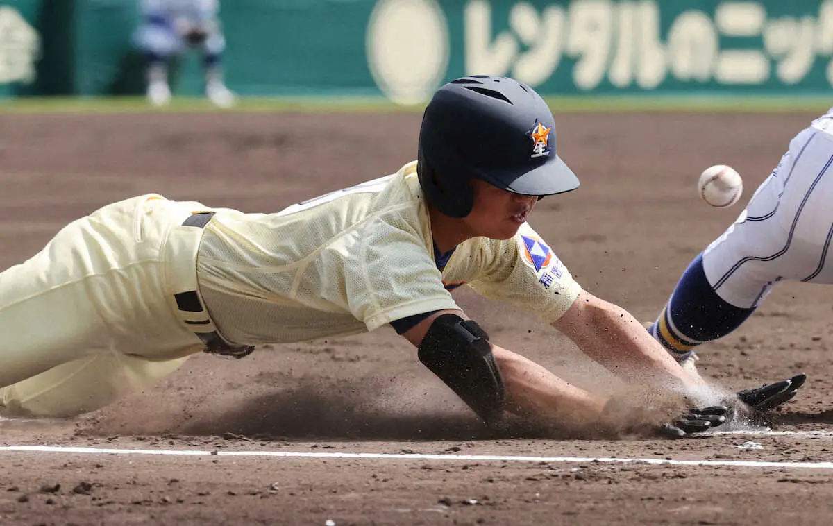 【画像・写真】星稜　石川県勢初の決勝逃す…4試合連続先制もあと一歩及ばず山下監督「悔しいです」