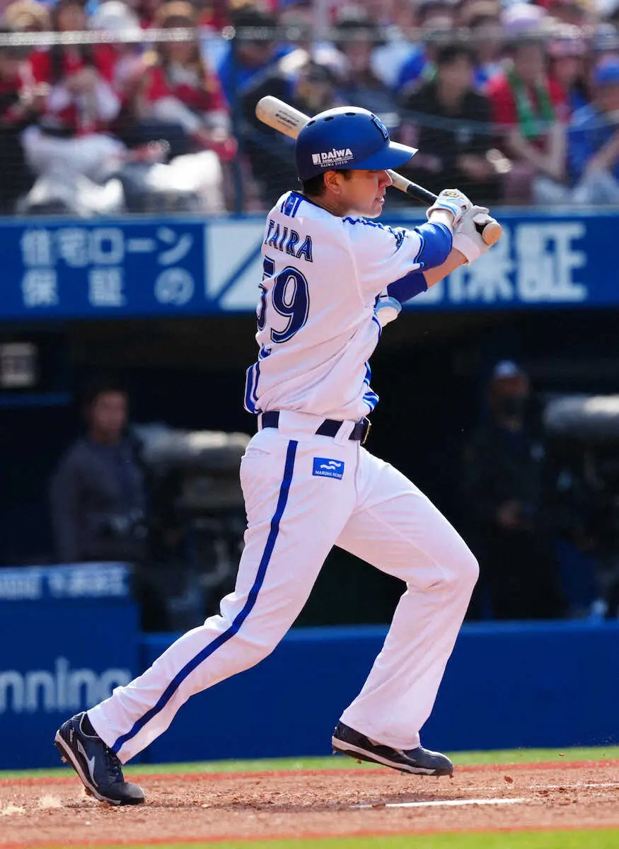 【画像・写真】DeNA平良が6回までノーヒット投球　打ってもタイムリー放つ大活躍