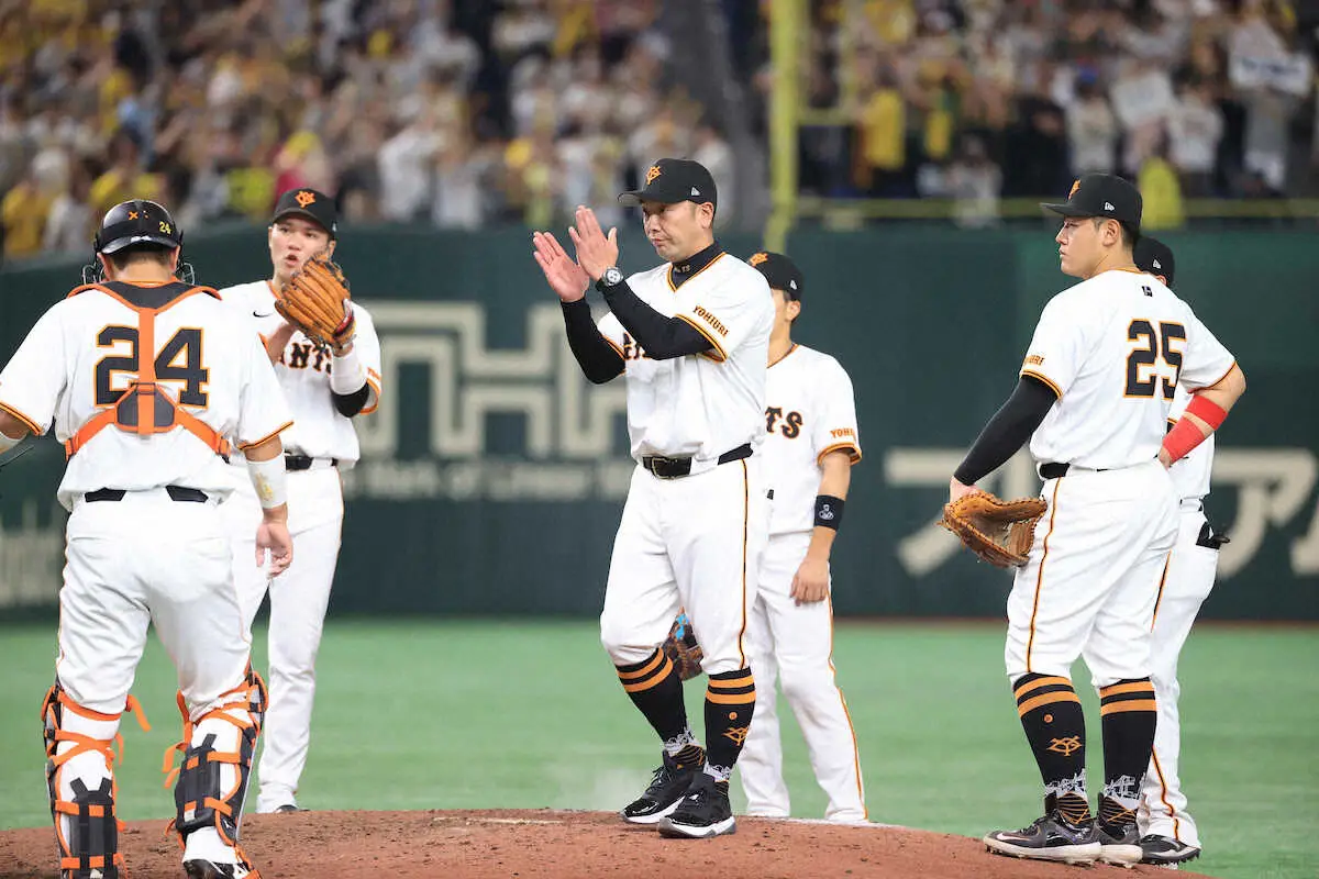 【画像・写真】巨人・阿部監督「完敗でございます」　それでも好機築いた8回に「去年だったらチーンってそのまま」