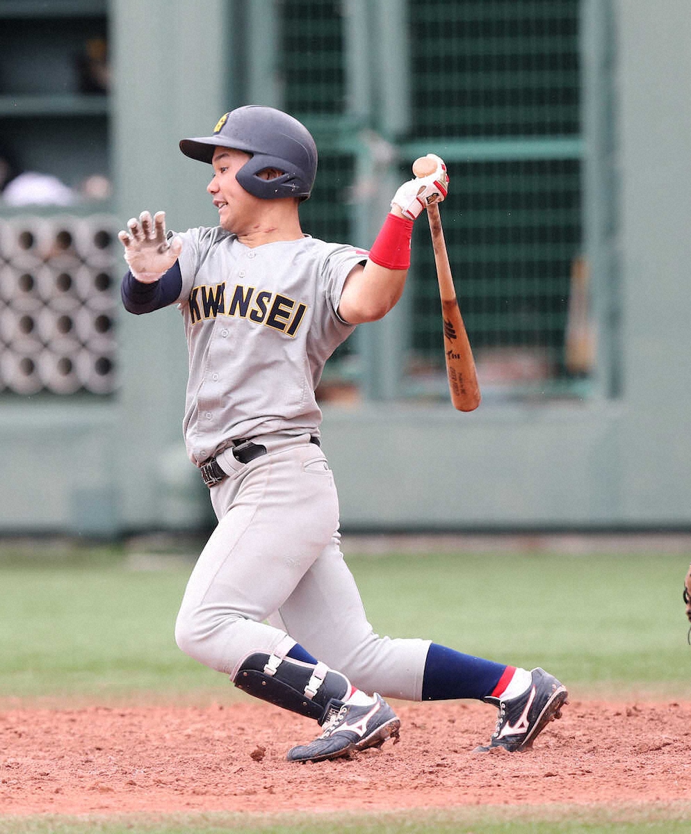 【画像・写真】【関西学生野球のキーマン】関学大・小川　堅実な守備が持ち味　「関関戦」の舞台で父に恩返しの一打誓う