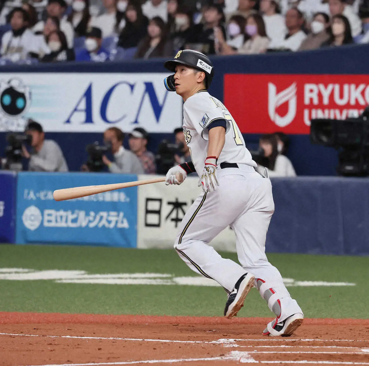 【画像・写真】オリックス・西川　「好相性」平良を撃ってチームの流れを変える「しっかり球を見てという感じですね」