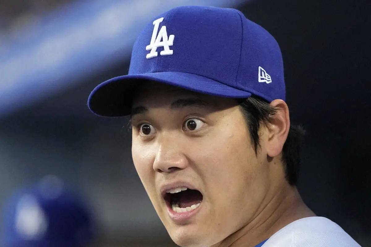 【画像・写真】大谷翔平　第2打席は痛烈な右翼線二塁打　自己ワースト更新する開幕から31打席不発も3試合連続安打