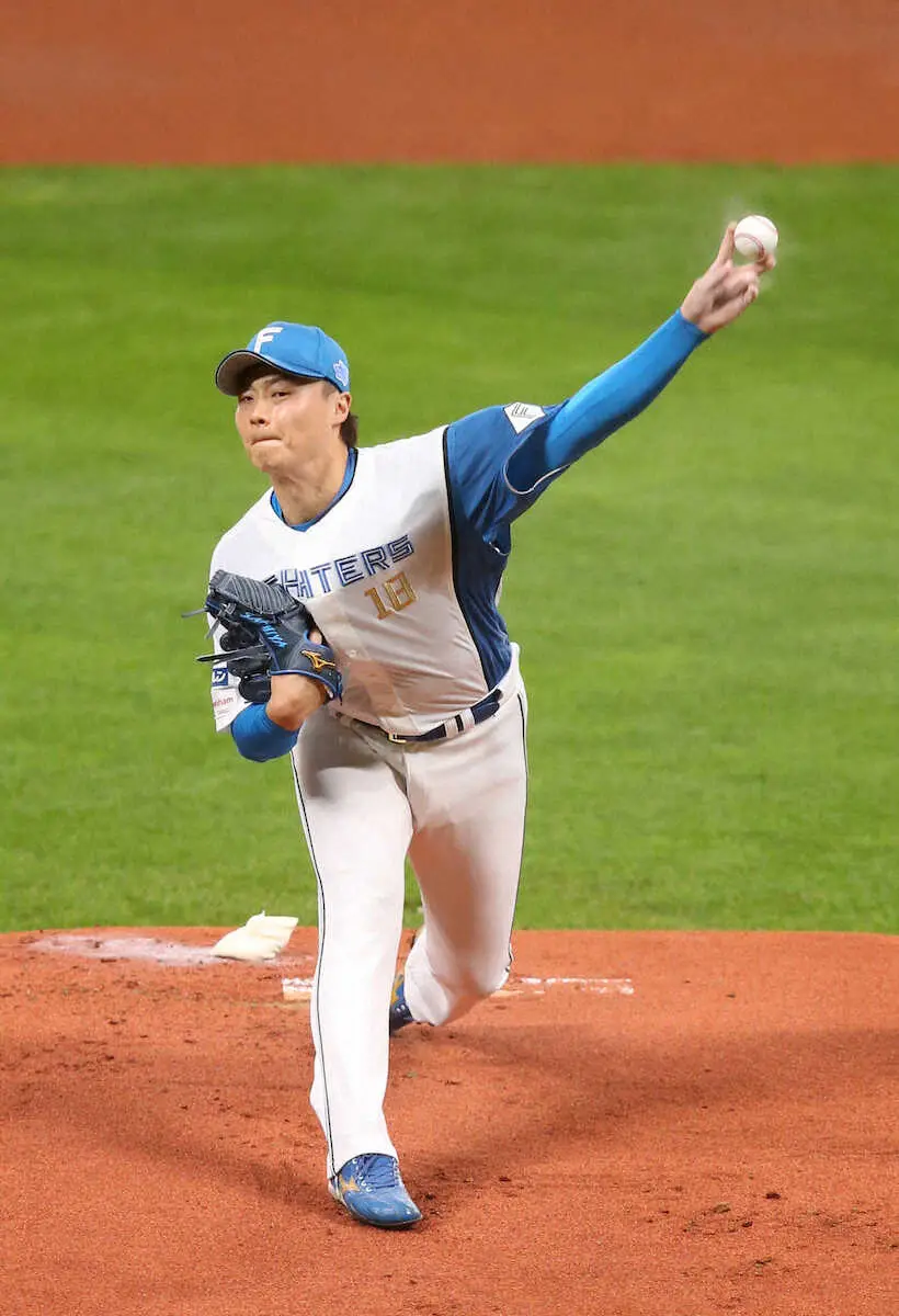 【画像・写真】日本ハム・山崎福也　FA移籍後初先発初勝利ならず　7回途中で降板