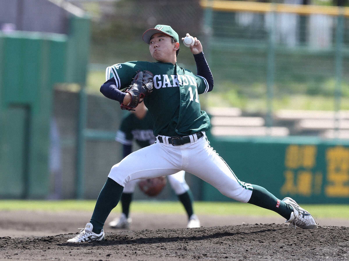 【画像・写真】【関西六大学野球のキーマン】神院大・藤井　オリ宮城と阪神・伊藤将が手本のノーノー男　150キロも視野