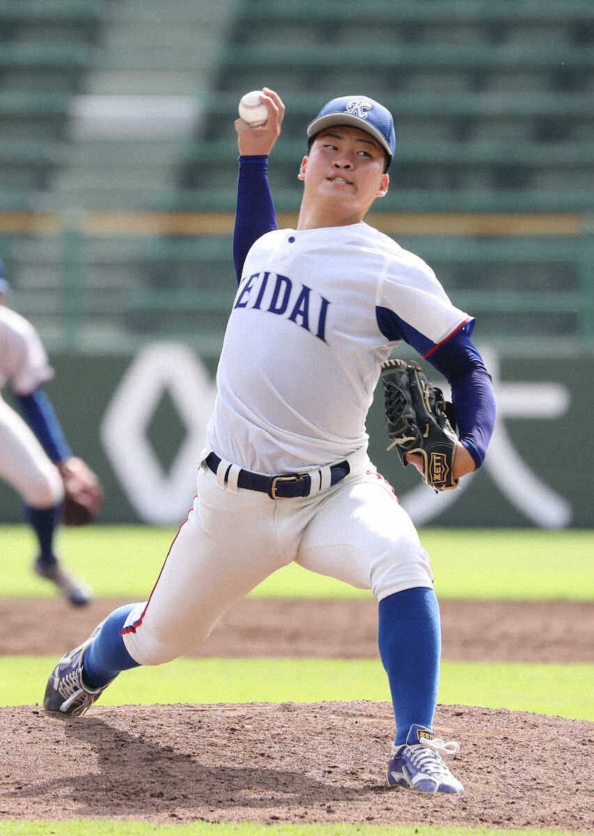 【画像・写真】【関西六大学野球のキーマン】大経大・林　「二枚看板」から「大黒柱」を目指す春　打倒・大商大に燃える