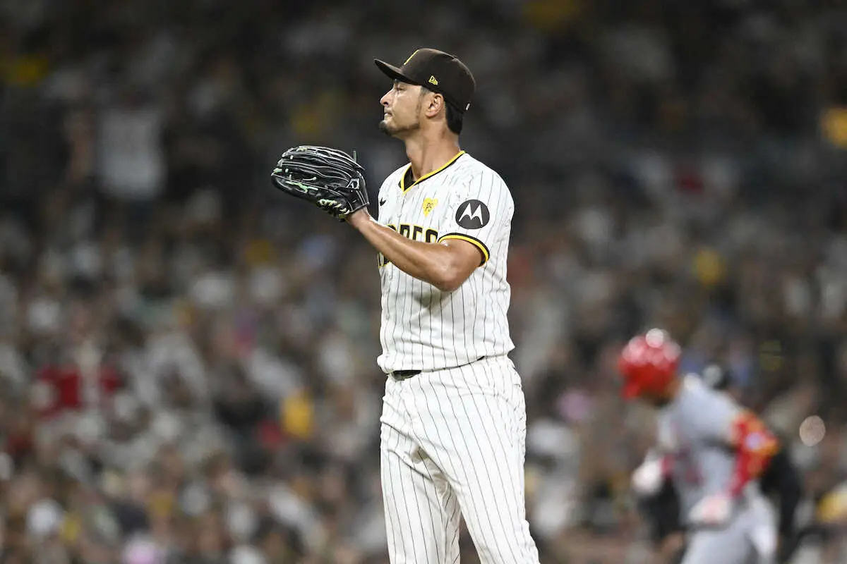 【画像・写真】ダル　7回5安打3失点とQS達成も今季初勝利＆日米通算197勝目お預け　6回に勝ち越し2ラン被弾