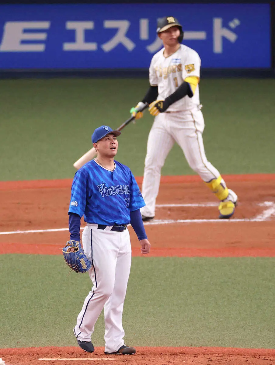 【画像・写真】DeNA　オースティン弾で先制、ドラ4・石上プロ初適時打で追加点も阪神に逆転負け…2位転落