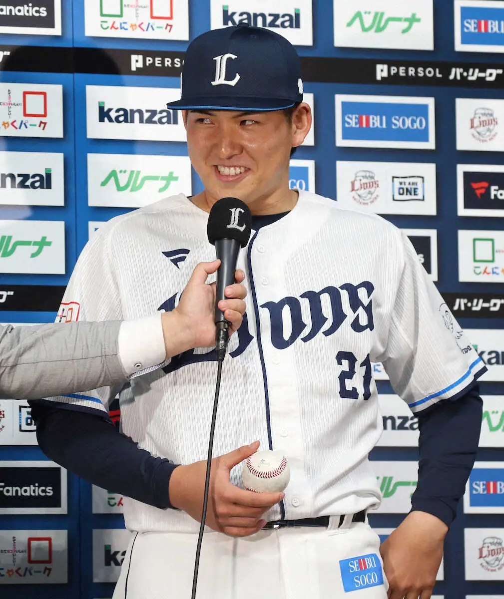 【画像・写真】西武・武内夏暉が初先発初勝利「最高でーす！」オリックス舜平大に投げ勝つ「球界を代表する…」