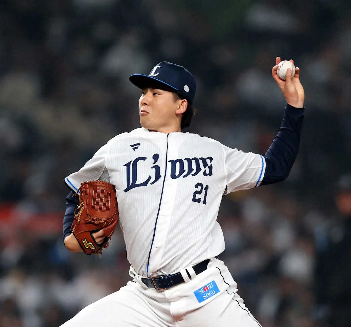 【画像・写真】西武・武内　12球団新人一番乗り1勝!　初登板初先発7回零封　壁当てで磨いた制球力でプロの壁破った