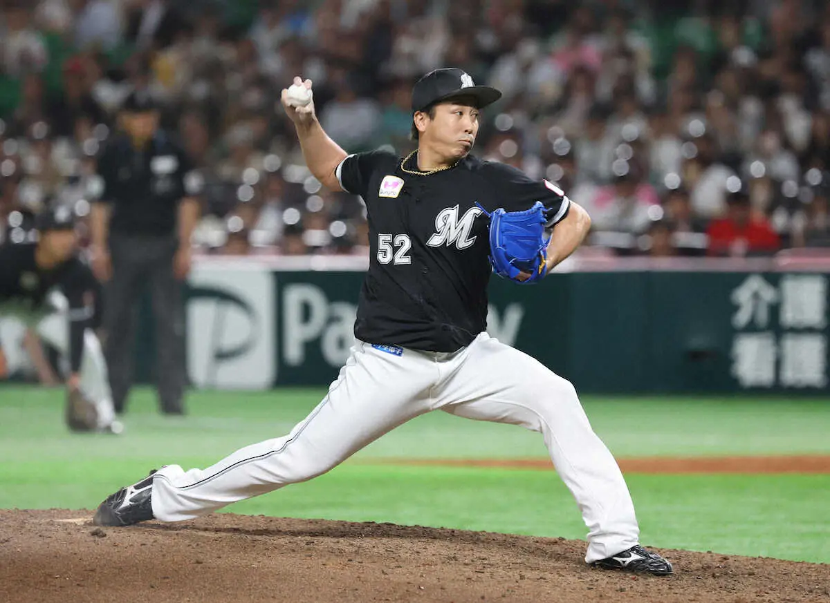 【画像・写真】ロッテが守護神・益田を抹消　2試合連続で救援失敗　今後も1軍に同行して再調整