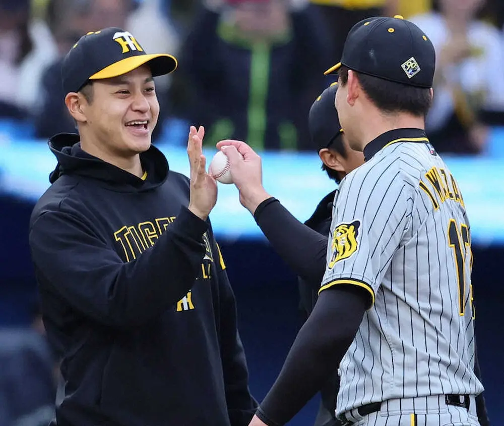 【画像・写真】阪神・大竹が今季初勝利　ツバメキラー健在!!　村上大飛球にも“神風”通算6戦で無傷5勝
