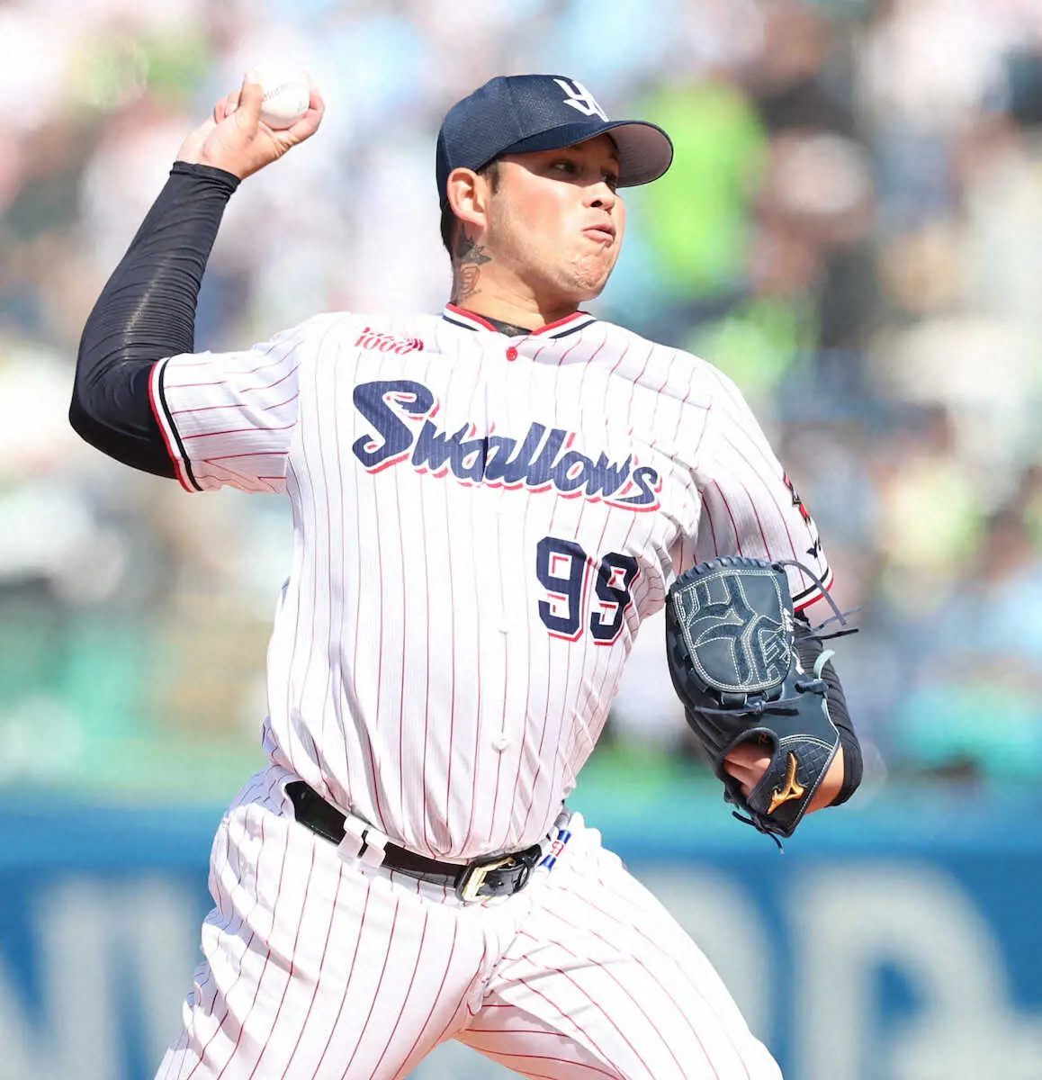 【画像・写真】ヤクルトは助っ人の活躍で阪神に勝利　先発ヤフーレは6回途中1失点で早くも2勝目　オスナ援護1号2ラン