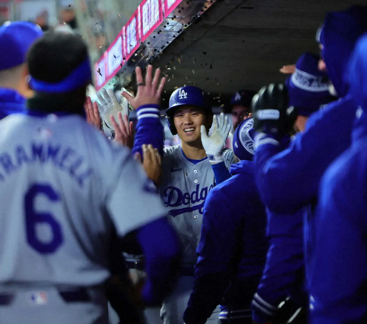 【画像・写真】ドジャース・大谷　クリケット弾で3号！“新打法”でメジャー日本選手最多ゴジラに王手