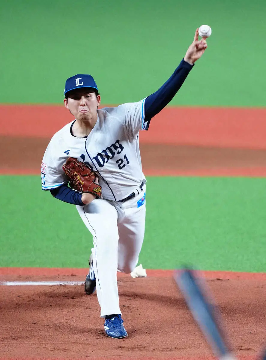 【画像・写真】西武・ドラフト1位武内夏暉投手が登録抹消　エース光成合流で先発陣に厚み