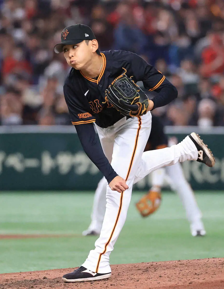 【画像・写真】巨人・泉圭輔　移籍後初登板で1069日ぶり白星　「メチャクチャ緊張」いきなり死球「申し訳なかった」