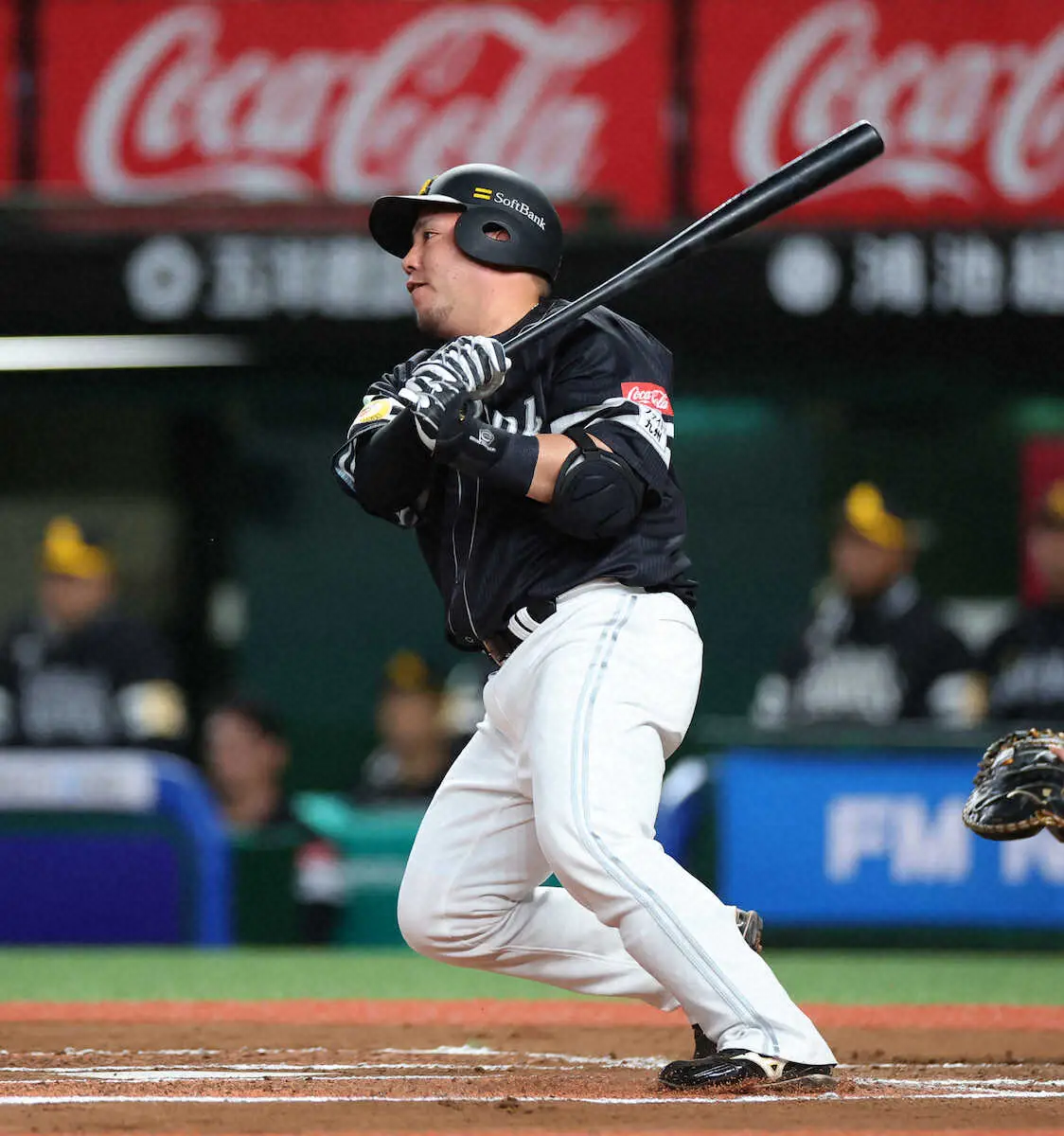 【画像・写真】ソフトバンクは中村晃がベルーナDの異様な雰囲気を吹っ飛ばす決勝打　チームは首位を堅持