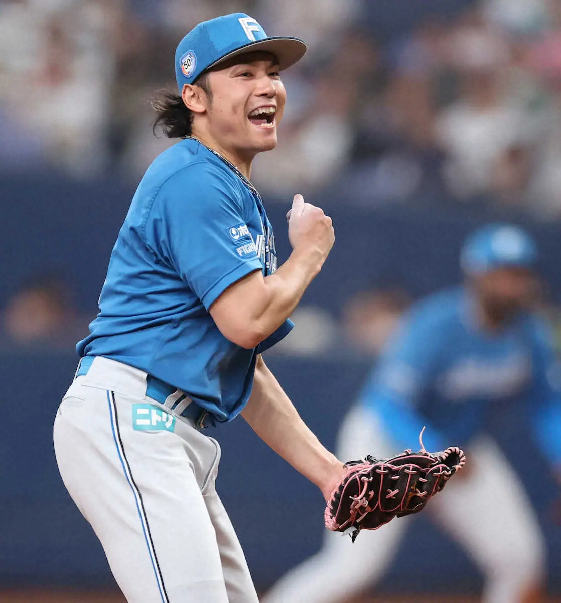 【画像・写真】日本ハム伊藤、6回無失点で今季2勝目　デビュー8連勝中のオリックス東との投げ合い制す