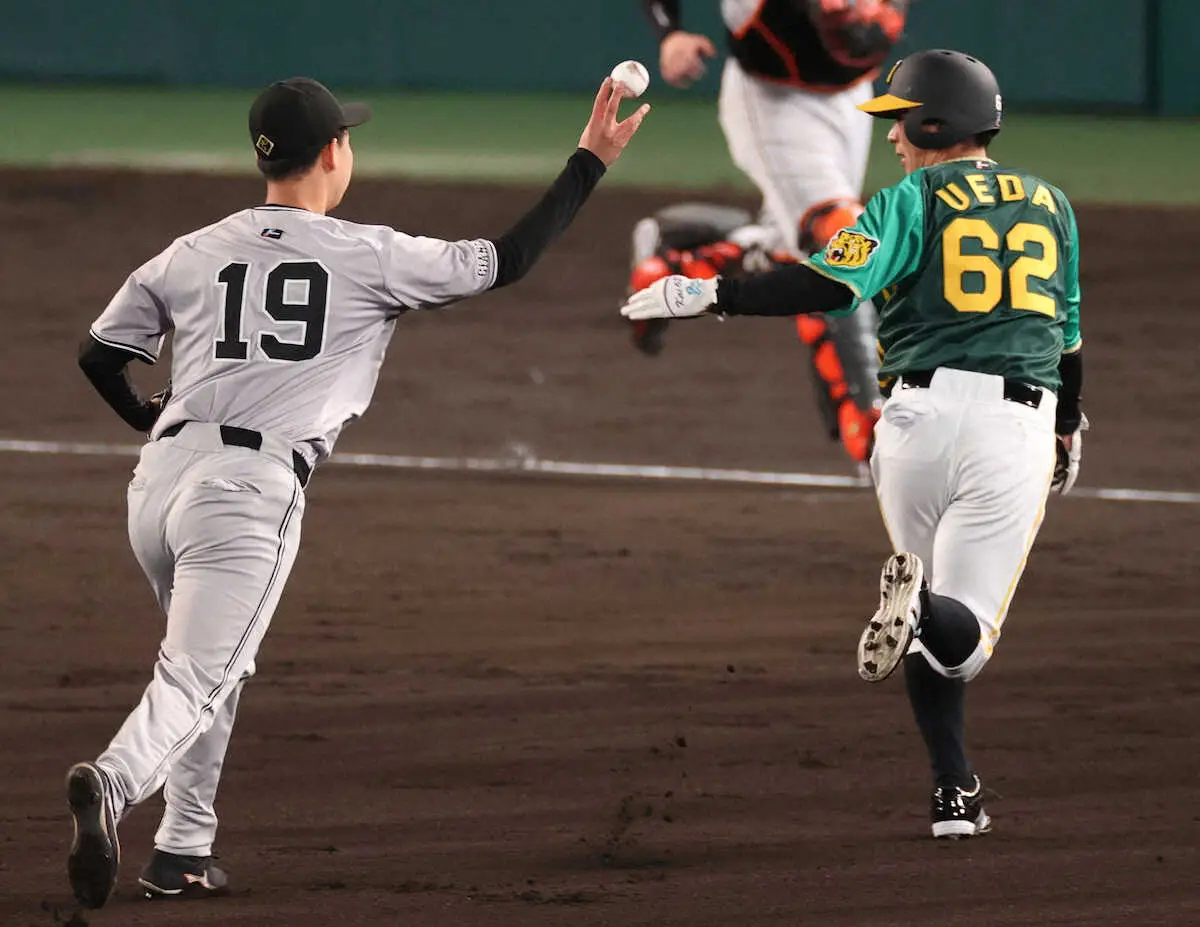 【画像・写真】阪神　甲子園で巨人との伝統の一戦は10回表無死、降雨のためコールドで引き分け