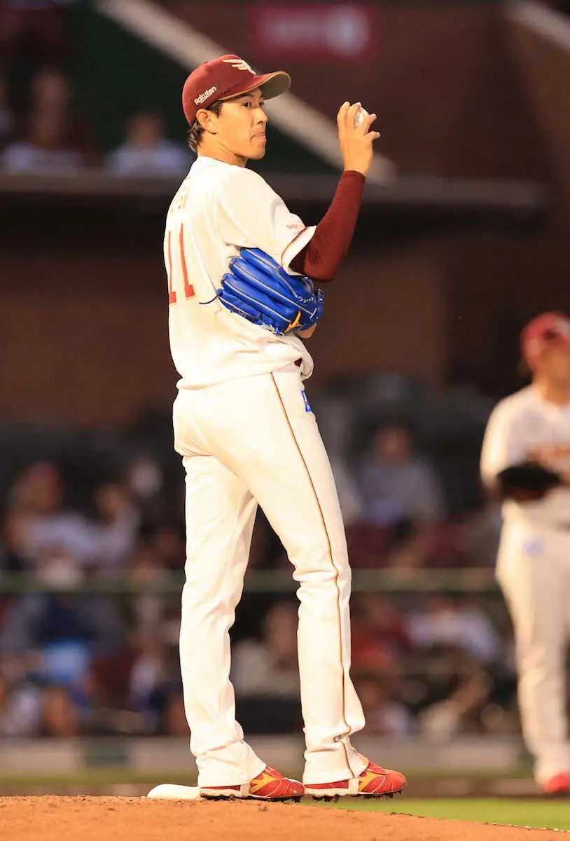 【画像・写真】楽天・岸　6回1失点の粘投も…2回に浴びた頓宮の1発に泣き今季初勝利ならず