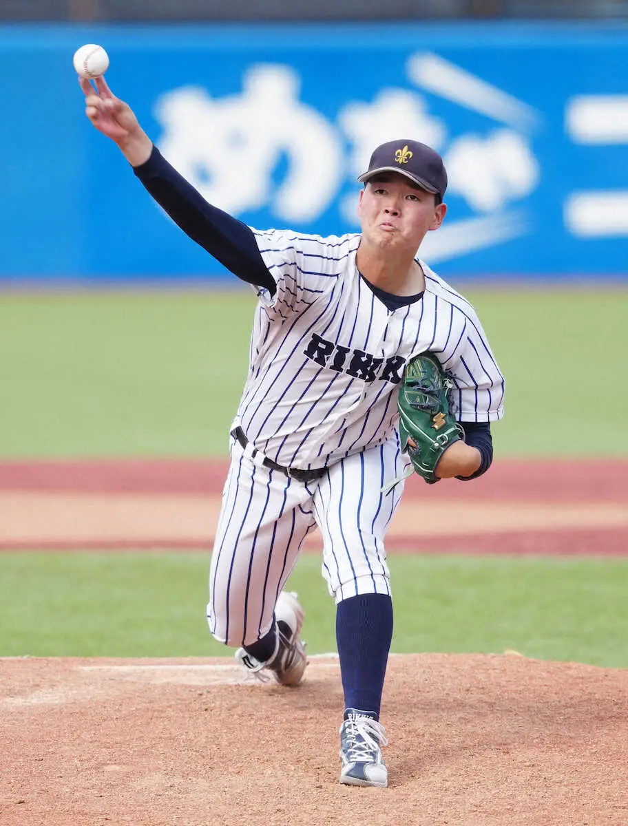 【画像・写真】立大・小畠　132球の熱投で完封勝利！17戦目で初勝利に涙「素直にうれしい」