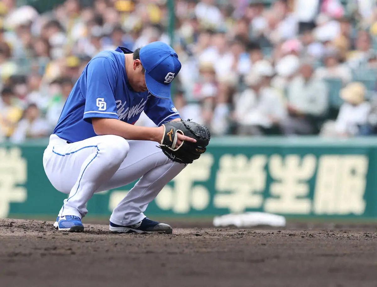 【画像・写真】“虎キラー”中日・大野が大敗喫す「こういう結果で申し訳ない」阪神戦の15失点は10年ぶり