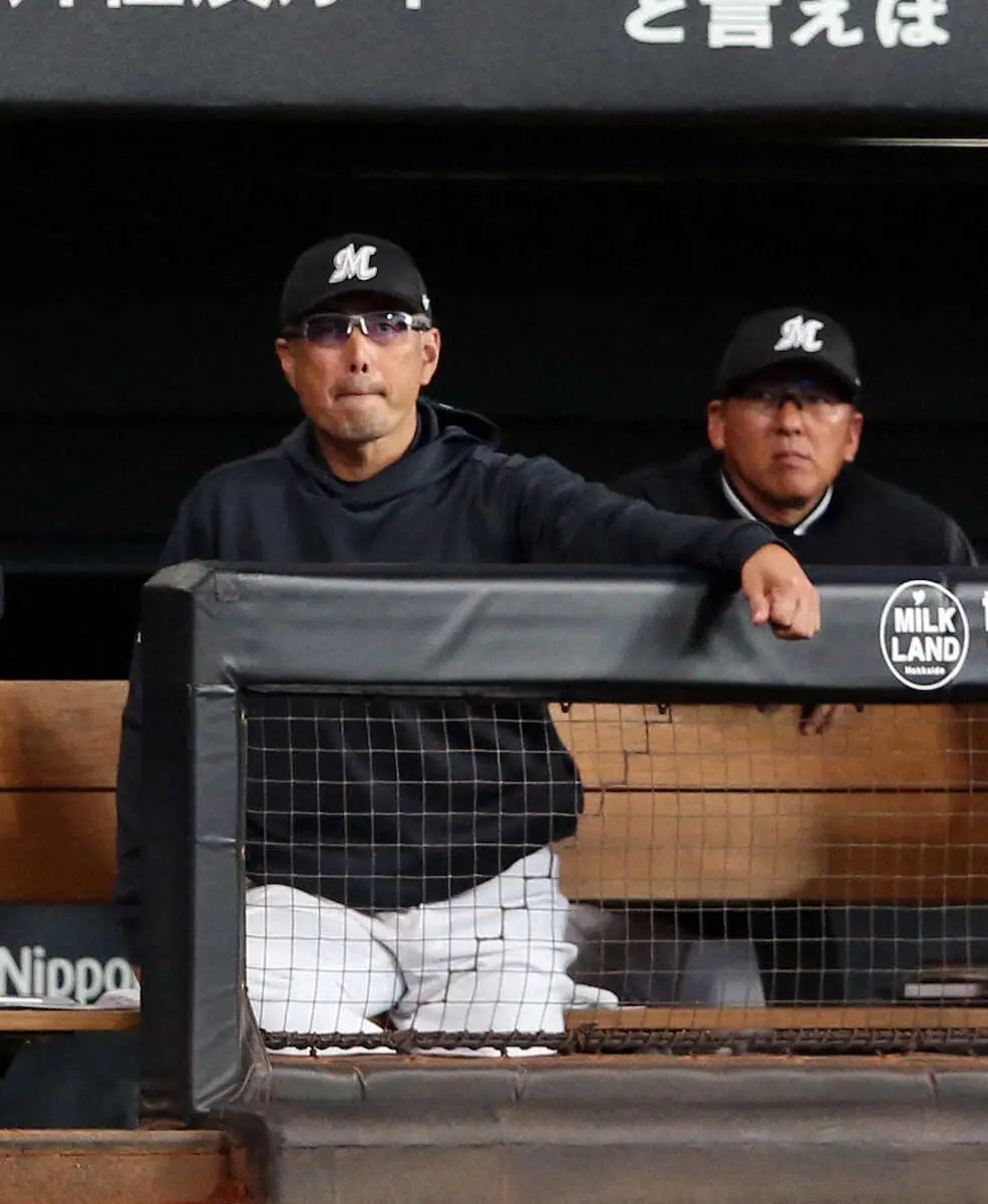 【画像・写真】ロッテ　わずか4安打で今季2度目の零敗　吉井監督の59歳の誕生日を白星で飾れず