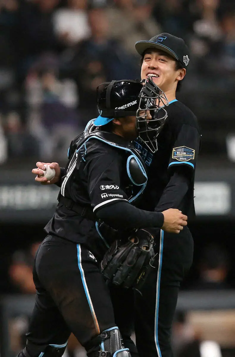 【画像・写真】日本ハム・北山　プロ初完投初完封！“投げる教授”がチームを単独2位に押し上げた