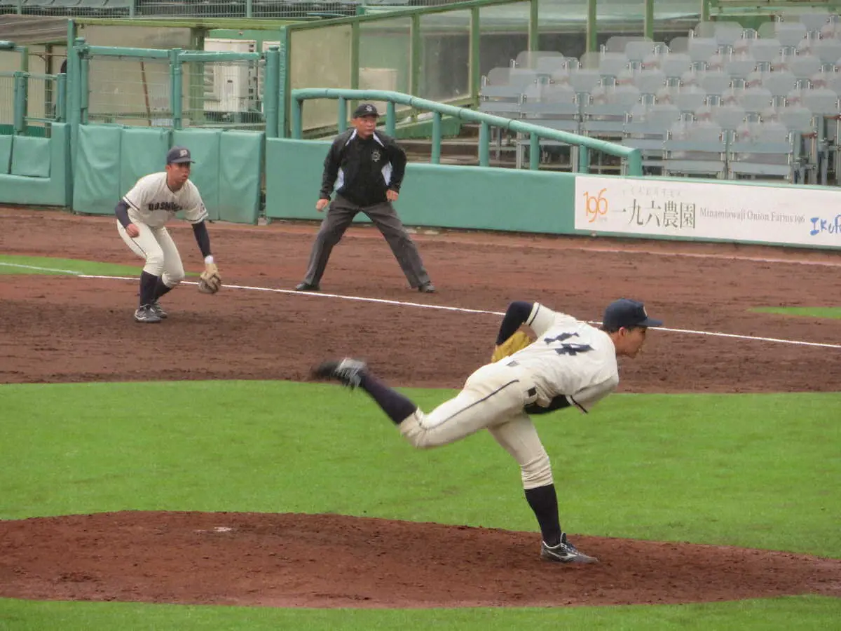 【画像・写真】【関西学生野球】同大、雨も利してコールド勝ち　開幕から無敗を守る