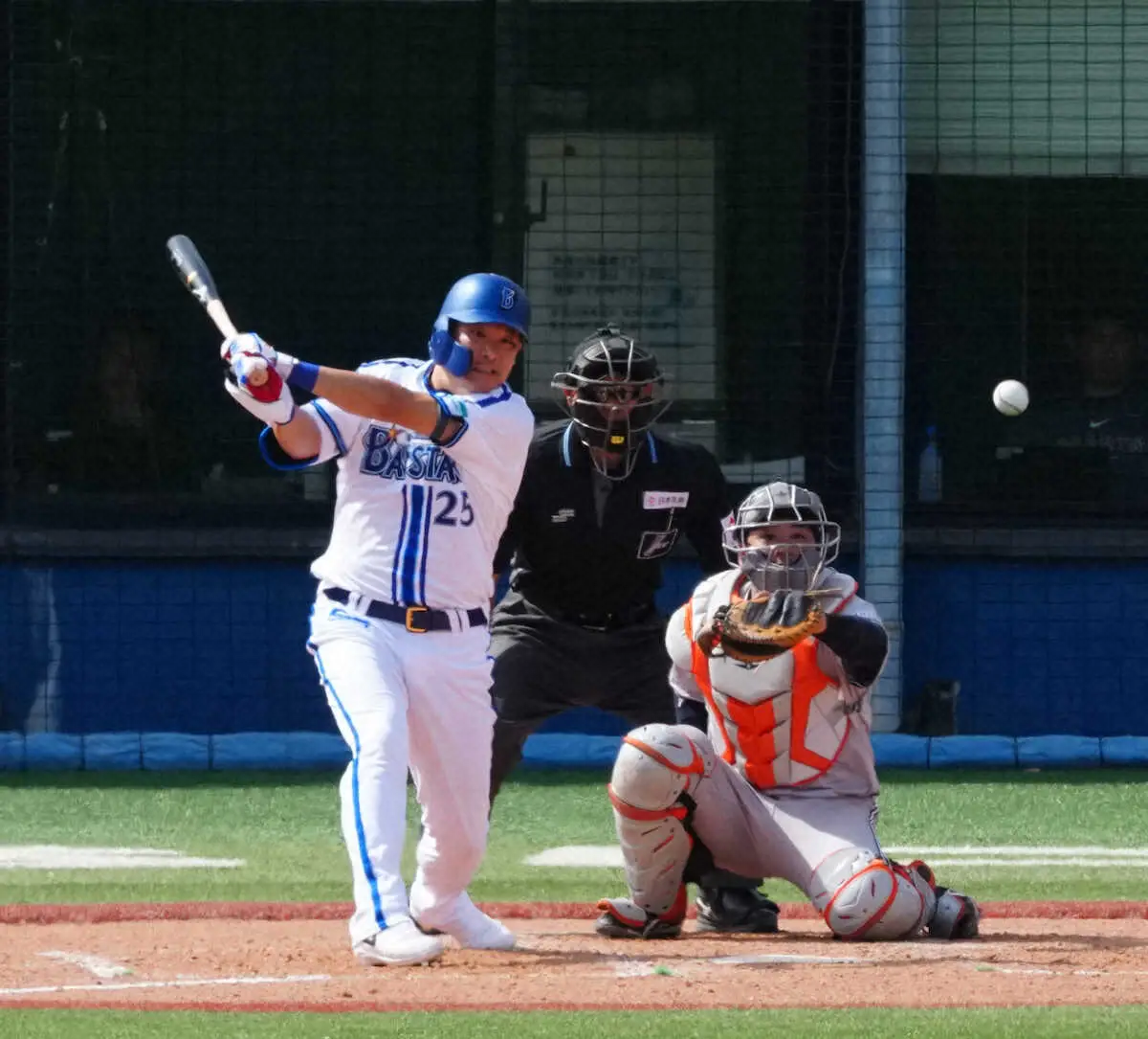 【画像・写真】DeNA・筒香　日本復帰戦で適時打！1657日ぶり国内実戦　2軍巨人戦で「4番・DH」で出場