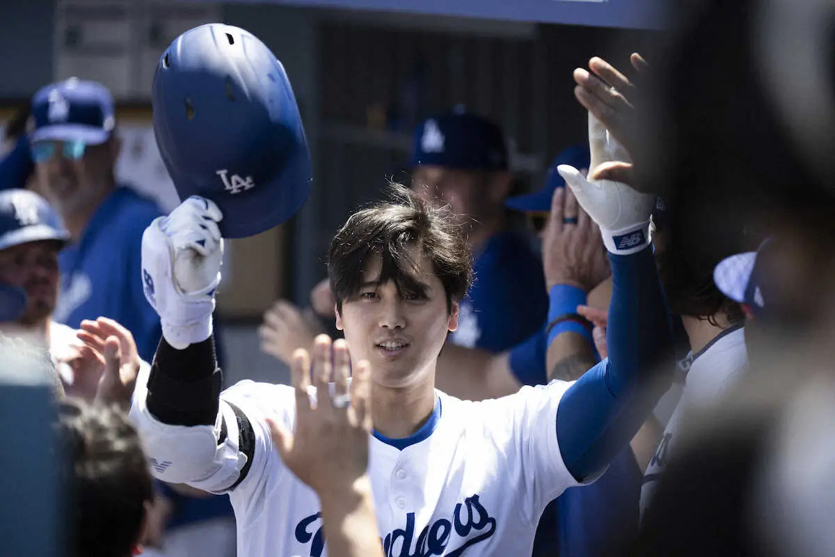 【画像・写真】大谷翔平　ゴジラ超え176号「早く打ちたいと思っていた。安心と喜び」　打率.368はMLBトップ浮上