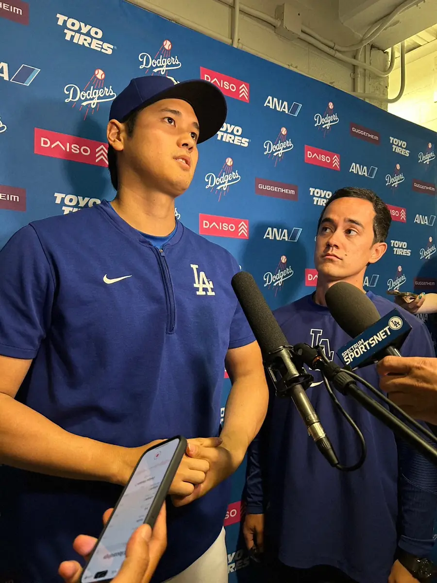 【画像・写真】大谷翔平　松井秀喜氏は「巨人よりもヤンキースのイメージ」日本選手の長距離砲に「目標の幅が広がる」