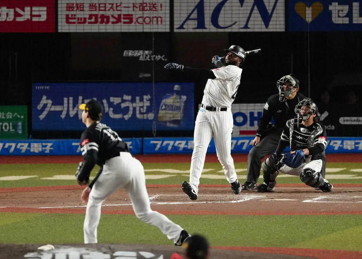 【画像・写真】ロッテ4連敗で球団通算1万試合飾れず、朗希7回3失点で今季初黒星…山口、ポランコの一発のみ
