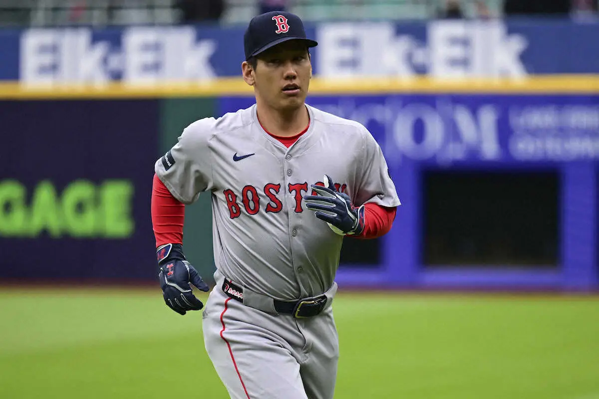 【画像・写真】レッドソックス・吉田正尚　3試合連続で先発外れる　23日死球も打撃練習で柵越え