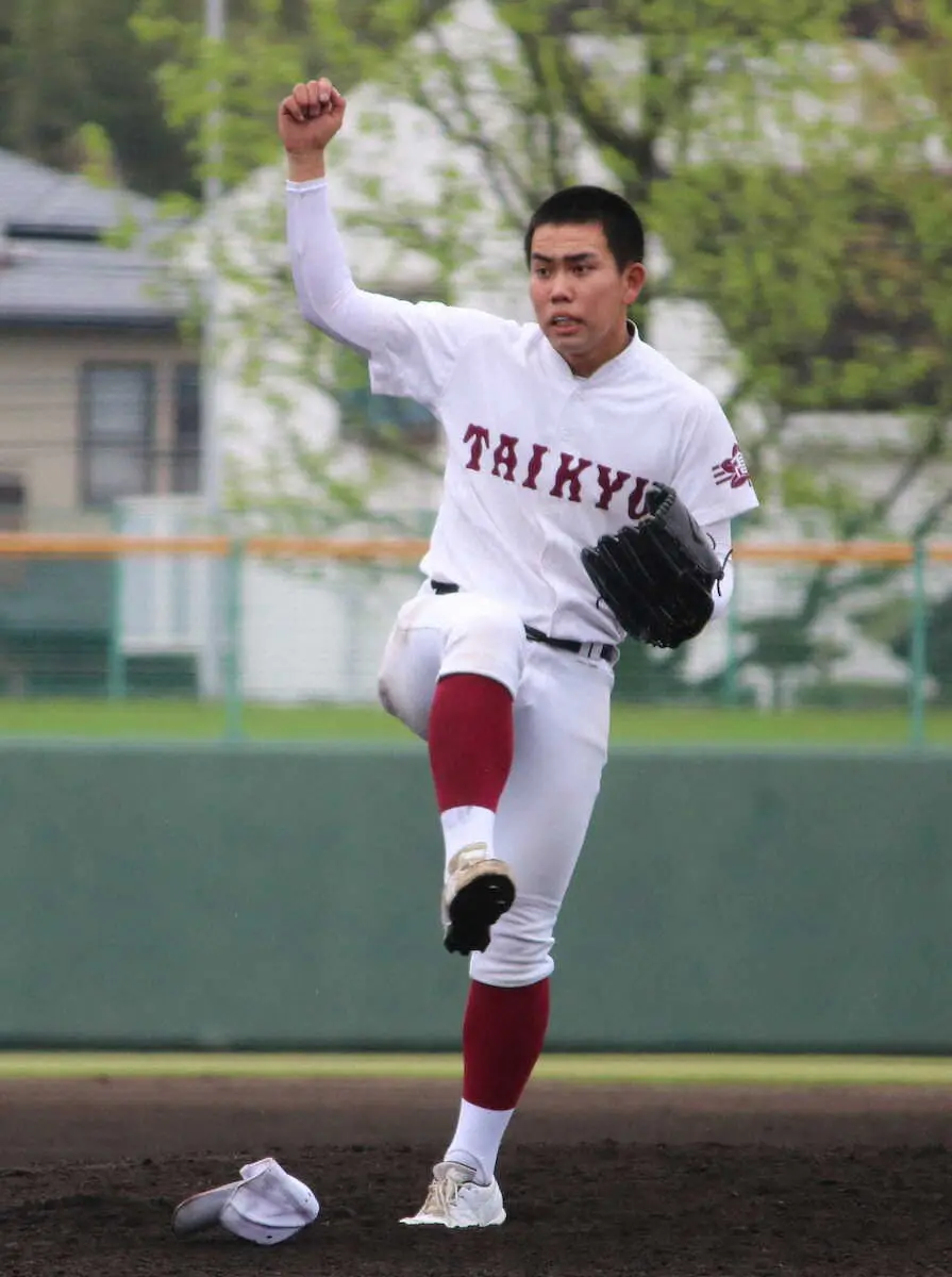 【画像・写真】耐久20年ぶり春4強　142キロ右腕・冷水が1失点完投「選抜の敗戦があったからと言えるように」