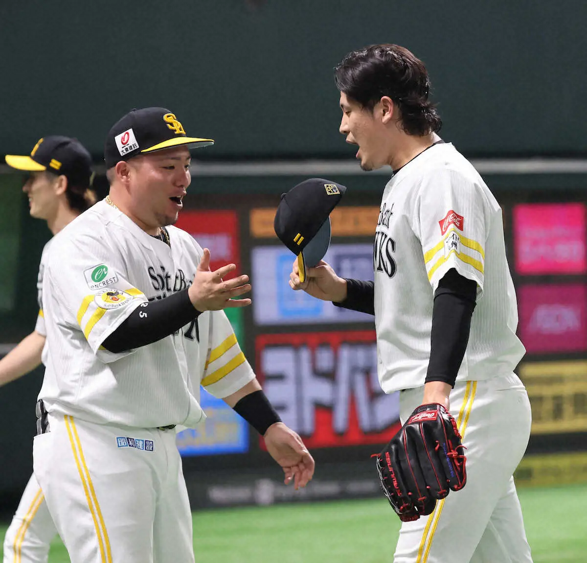 【画像・写真】ソフトバンク　6番手の杉山が2年ぶりの白星　1死満塁のピンチで外崎を併殺打に抑え「しびれた」