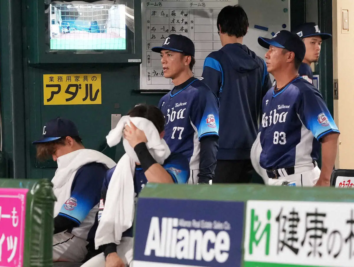 【画像・写真】西武・松井稼頭央監督「全部やられてますからね」同一カード3連続サヨナラ負けは球団史上初