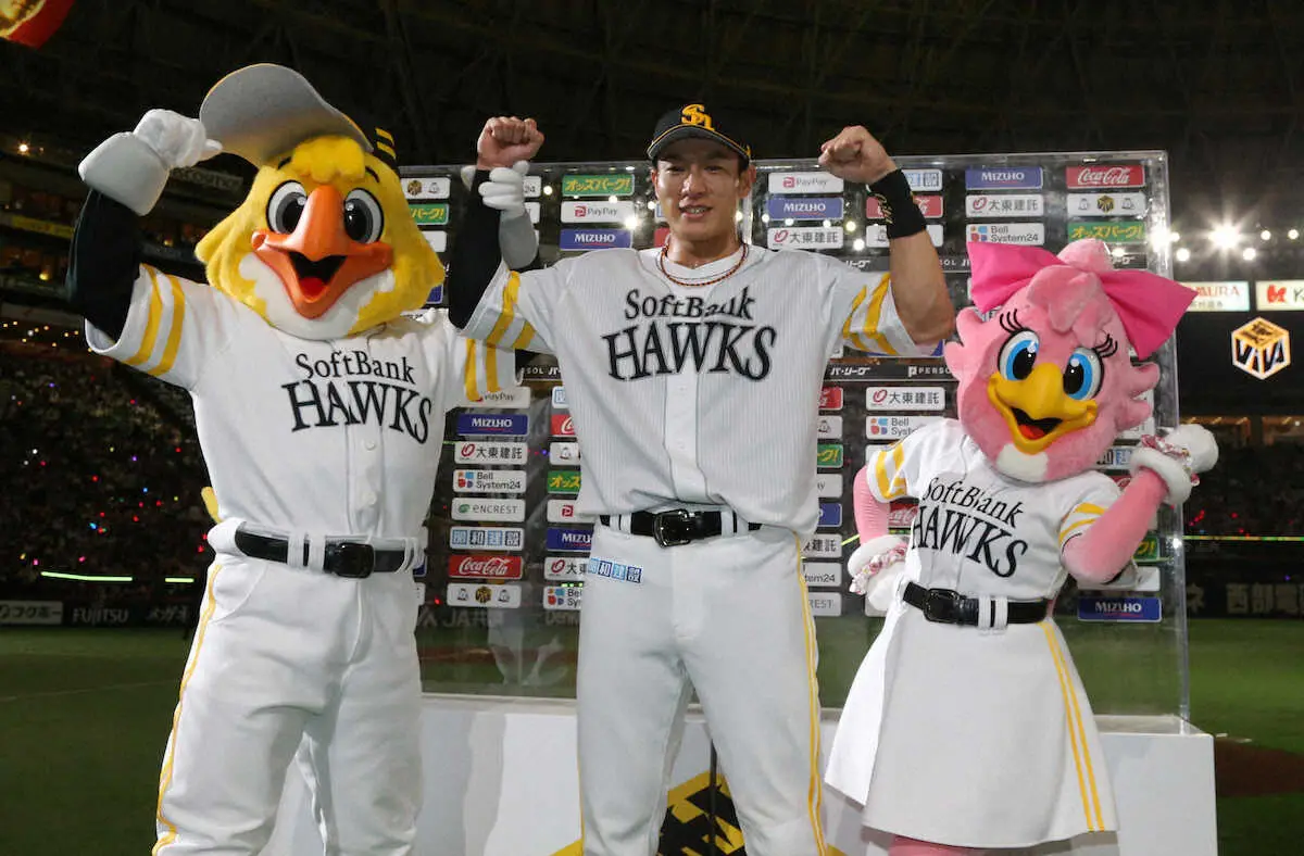 【画像・写真】ソフトバンク・柳田　「超ミラクル」サヨナラ弾!　同一カード3試合連続は球団史上初「奇跡が起きた」