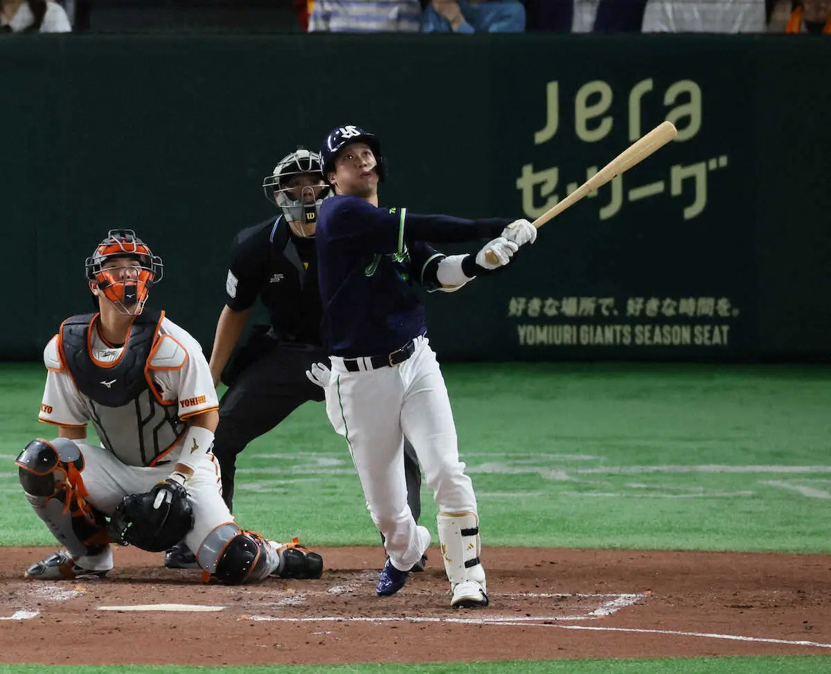 【画像・写真】ヤクルト・山田　今季1号！完全復調を印象づける一発「自分のスイングができた」