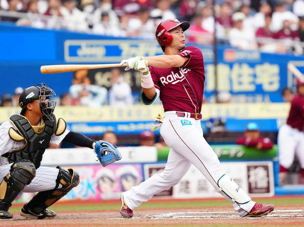 【画像・写真】楽天・島内　不振脱却の2安打3打点「今は一打席一打席、代打ぐらいの気持ちで」