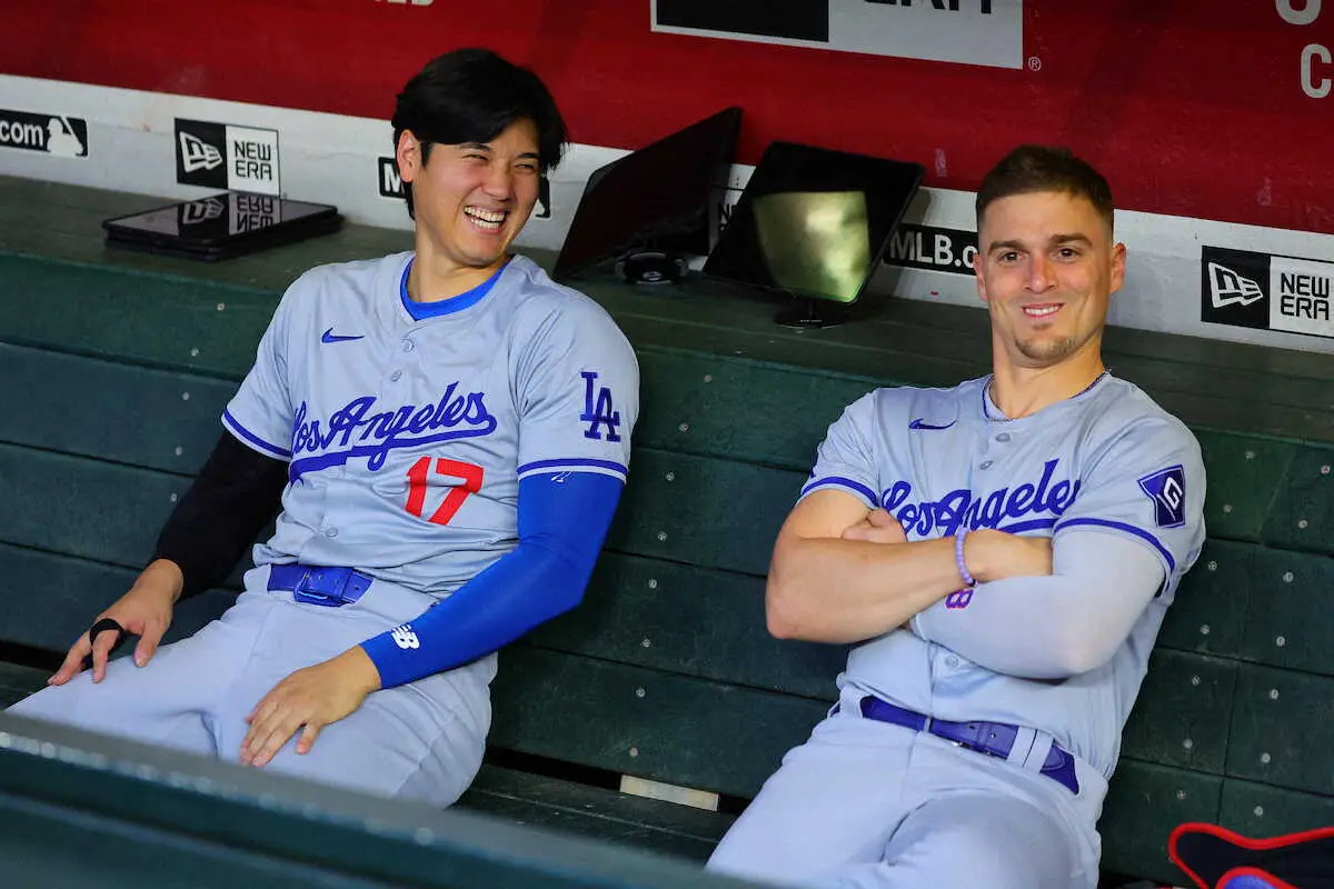 【画像・写真】大谷翔平　ハチで遅延も第1打席は中前打　2試合連続安打　5回満塁機は暴投で同点呼ぶも空振り三振