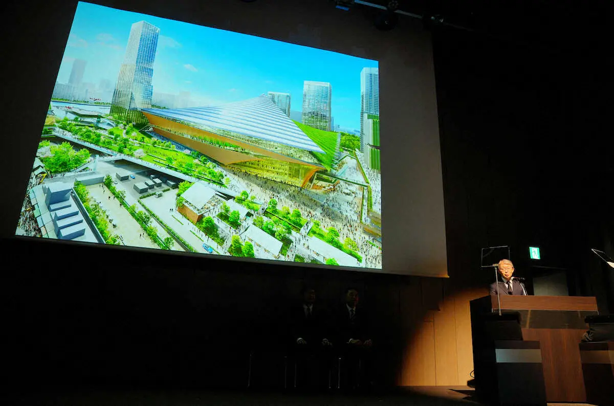 【画像・写真】巨人・山口オーナー　築地の新スタジアム「使ってみたい気持ちはあります」も「巨人軍移転前提ではない」